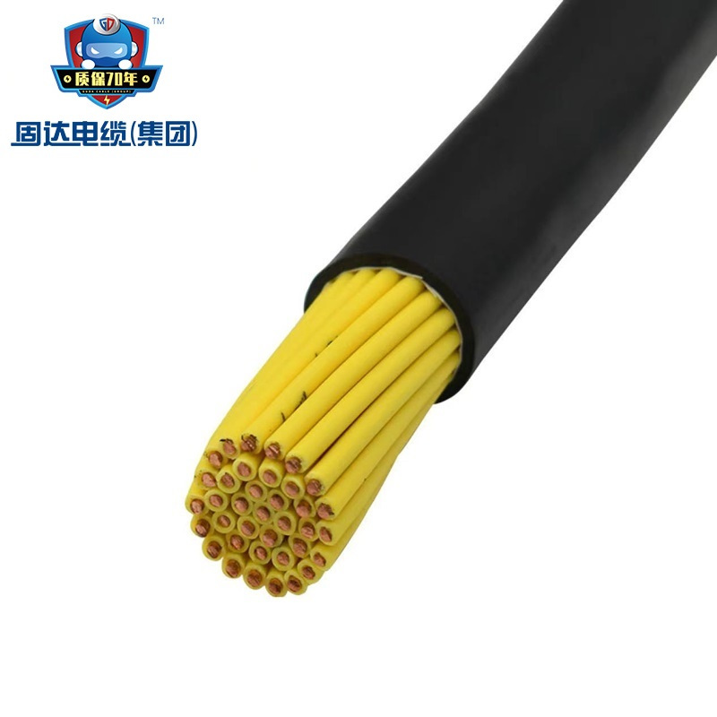 固达电缆 铜芯电线高清大图