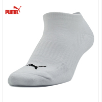 彪马Puma 新款男女常规款运动袜短袜三双装90675602