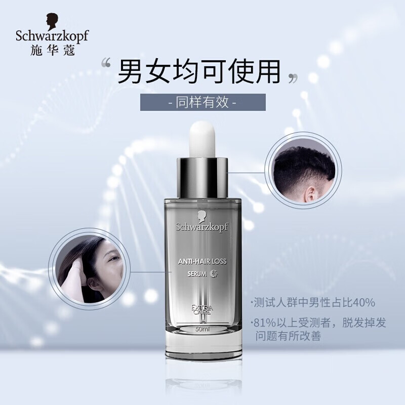 施华蔻(Schwarzkopf) 防落发调理修护精华液50ml高清大图