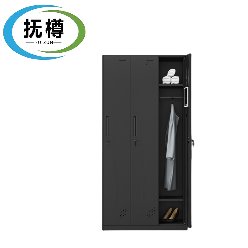 抚樽更衣柜三门高清大图