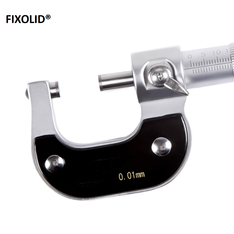 FIXOLID 外径千分尺 0-25mm 把高清大图