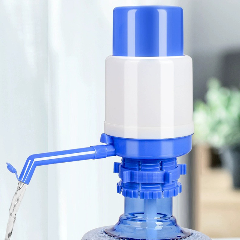 [补贴10%]手压式桶装水抽水器水桶按压抽水饮水机压水器吸出水器提水吸水高清大图