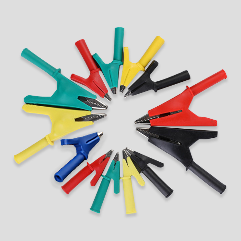 鸿启纳 颜色可选 半封闭鳄鱼夹 24012002 开口10mm (单位:个)高清大图