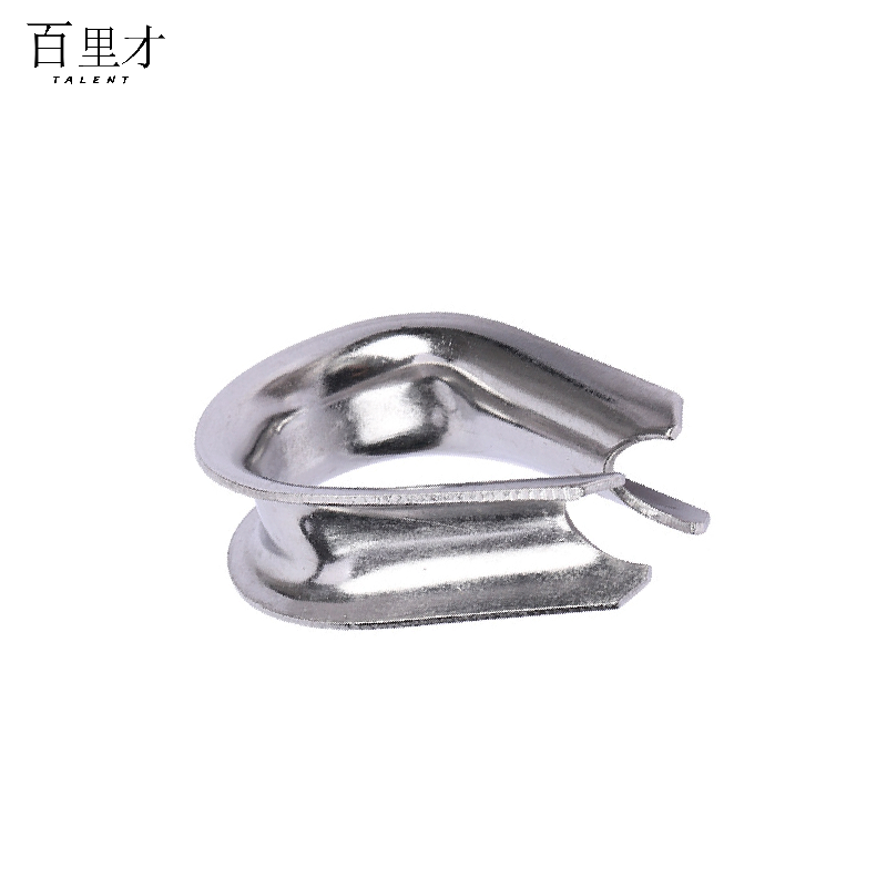 百里才 不锈钢鸡心环 个高清大图