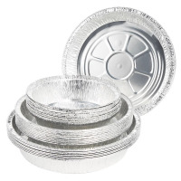 [3只装]空气炸锅专用纸锡纸盘盒烧烤箱烘焙锡箔碗家用硅吸油纸食品级食物