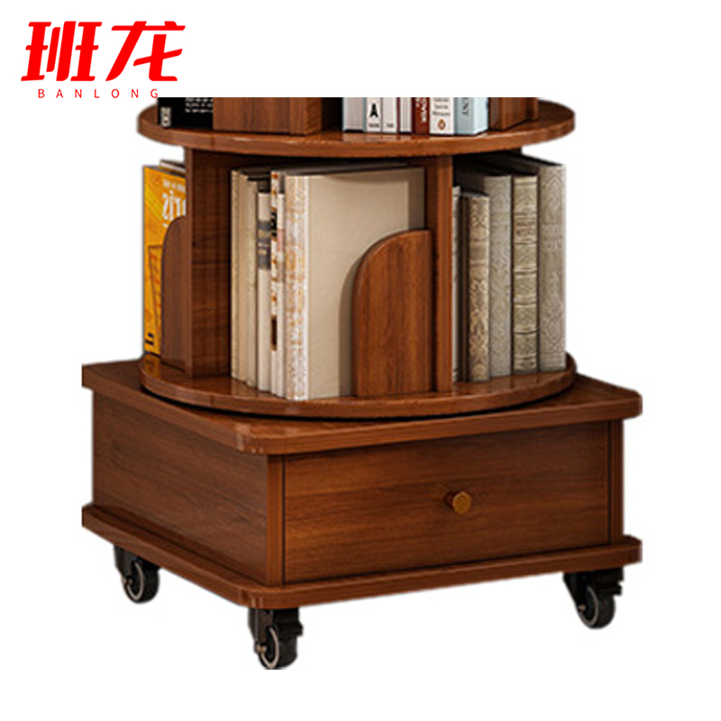 班龙旋转书架五层个高清大图