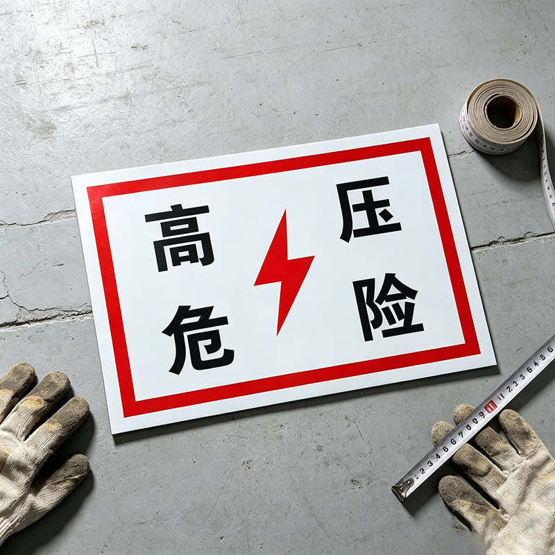 万山宏业 警示牌微棱镜反光膜 150*200mm 块高清大图