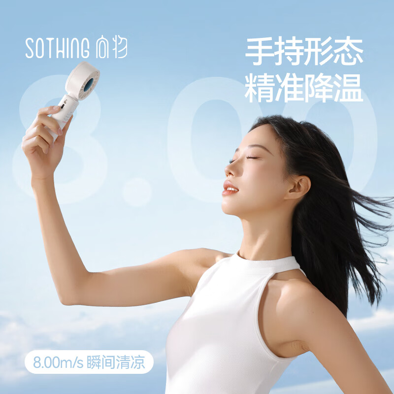 向物高速手持风扇-引擎 Z随机颜色 DSHJ-S-2419 5000mAh高清大图