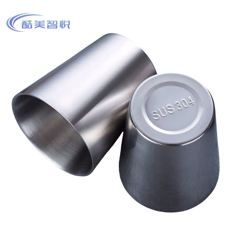 酷美智悦 304不锈钢双层杯300ml KM-BH612 个高清大图