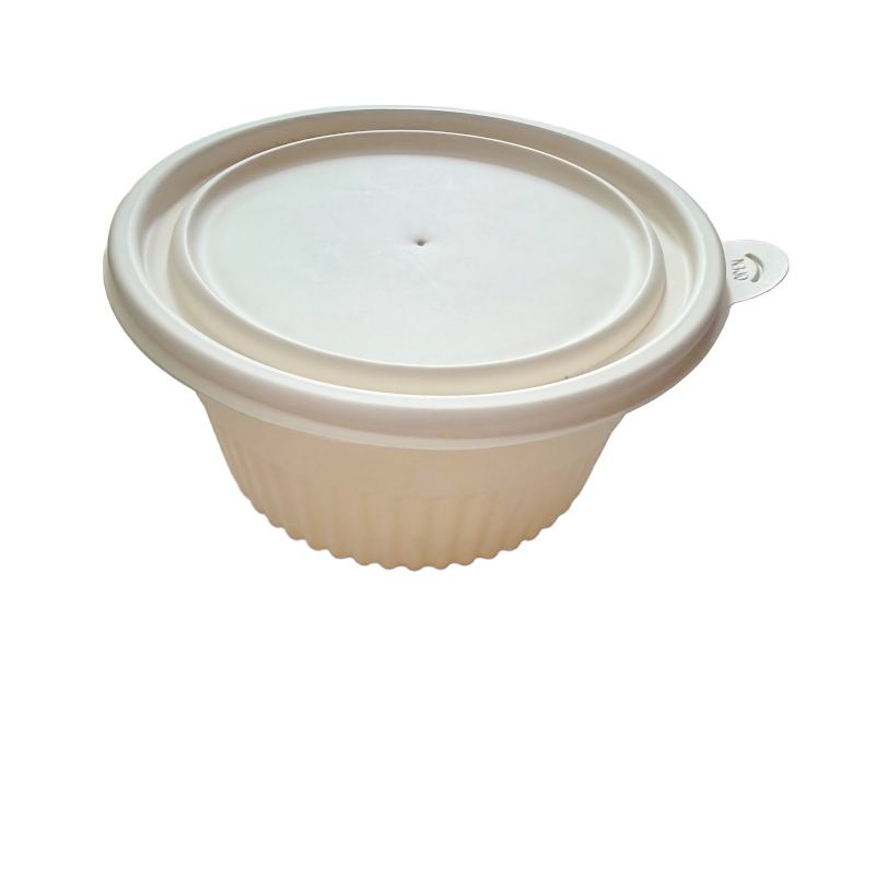 金胜星 玉米淀粉圆餐盒 750ml 300套/箱