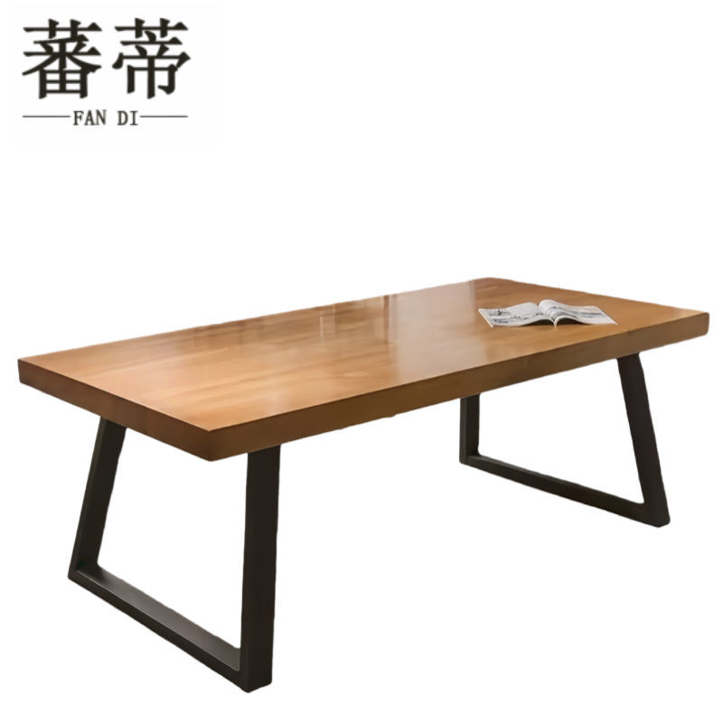 蕃蒂办公桌2*0.6*0.75m张高清大图