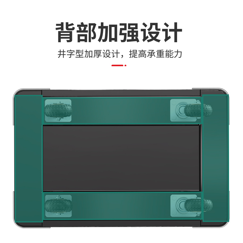 DUPONT杜邦平板车小推车手推车拉货车搬运车折叠手拉车小拖车承重约1400斤 承重1400斤