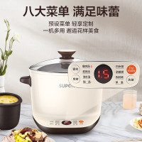苏泊尔(SUPOR)电炖锅 电炖盅 煲汤锅 炖汤锅 隔水炖 燕窝炖盅 一锅三胆 煮粥锅 DZ16YC603