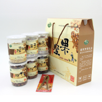岭味(Lingwei) 坚果大礼包 大兴安岭坚果礼盒 6种组合 1200g/盒