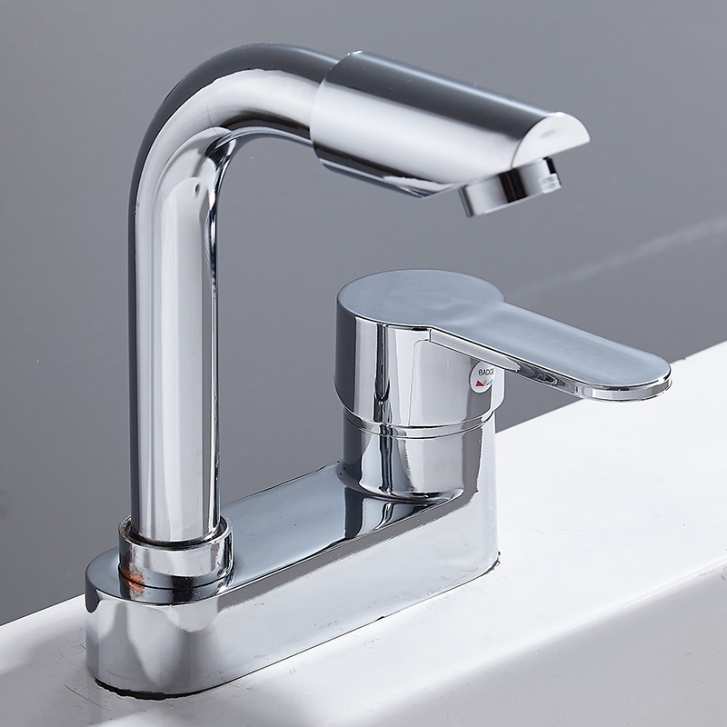 水龙头冷热面盆家用藤印象台盆卫生间老式混水阀洗手洗脸盆龙头