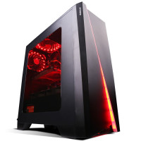 攀升（IPASON）AMD锐龙R5 2600/GTX1060升级1660 SUPER/8GB/250G Nvme吃鸡游戏主机 DIY电脑主机 组装机 台式电脑主机
