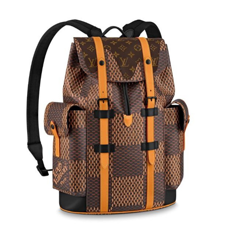 louisvuitton路易威登男士经典流行潮流christopher双肩背包n40358