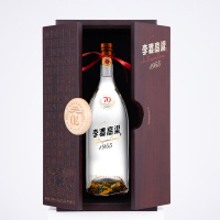 [李渡官方旗舰店]李渡高粱1955 70纪念版1L 52度白酒收藏春节礼品