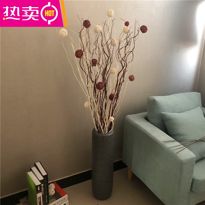 封后 Fenghou 花瓶 花艺龙柳曲柳干枝树枝装饰客厅落地玄关大花瓶高枝装饰花干花fenghou 基础套装含瓶干树枝 价格图片品牌报价 苏宁易购梦舟家居生活专营店