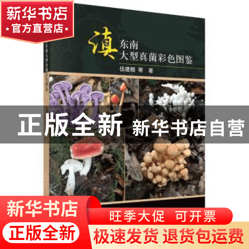正版 滇东南大型真菌彩色图鉴 伍建榕等著 科学出版社 9787030701图片