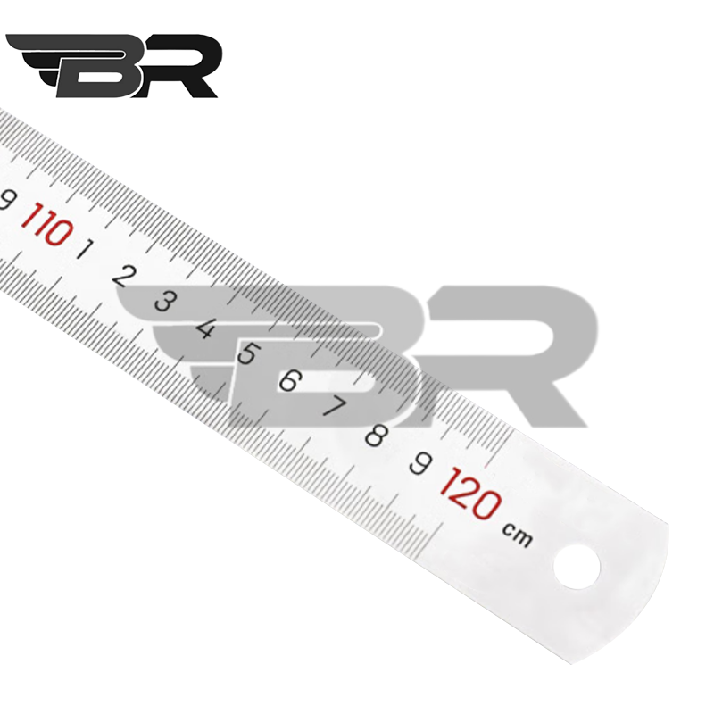 BR勃瑞/不锈钢直尺/1.2m/把高清大图