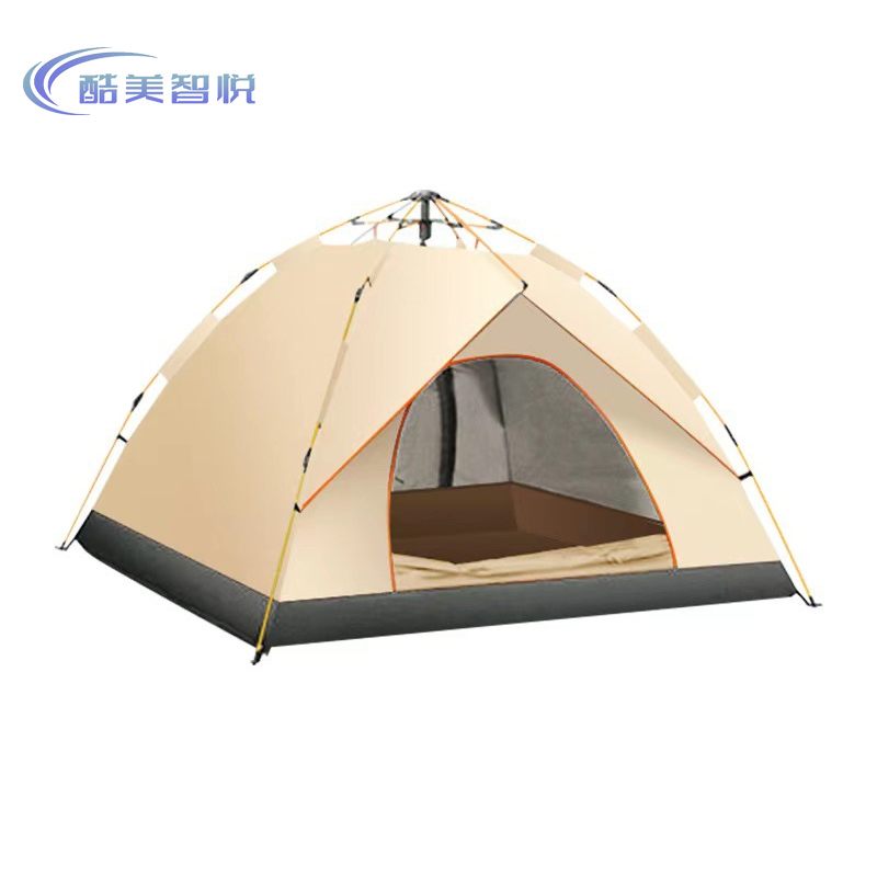 酷美智悦 3-4人帐篷带防潮垫 KM-FZ111 顶