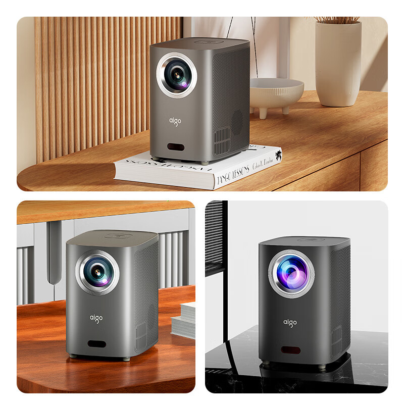 仪家用投影机卧室超高清便携投影ai智能语音自动对焦蓝牙音响海思旗舰