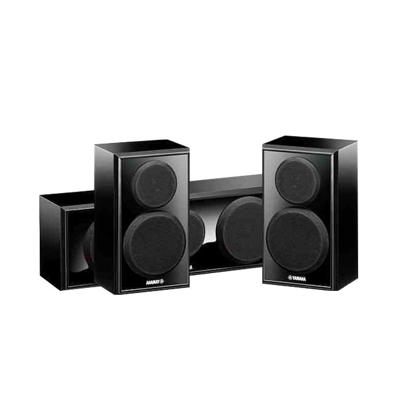 雅马哈(Yamaha)NS-P51 家庭影院音箱套装音响(中置+环绕)3只套装黑色