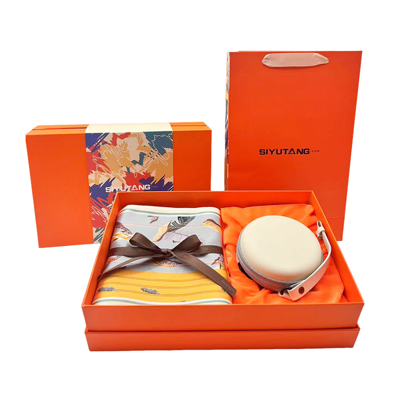 丝语棠 阳光丽人 (1.真丝长巾*1;2.可折叠偏光太阳镜)