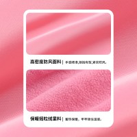 [直降价:69元]铅笔俱乐部童装秋冬新款女童外套儿童加绒上衣中小童厚款风衣