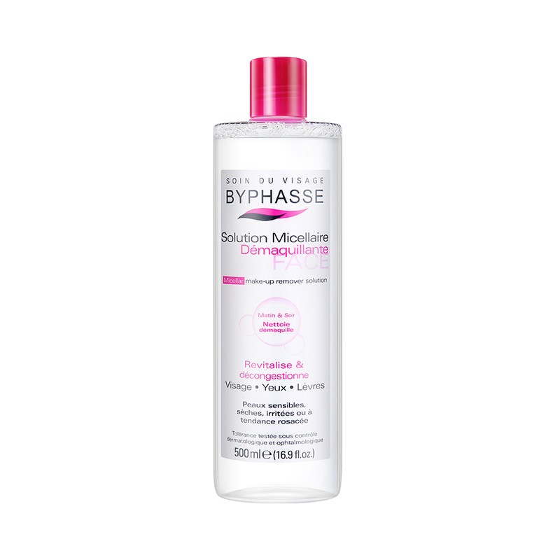 BYPHASSE 蓓昂斯(西班牙)四效合一卸妆水 500ml