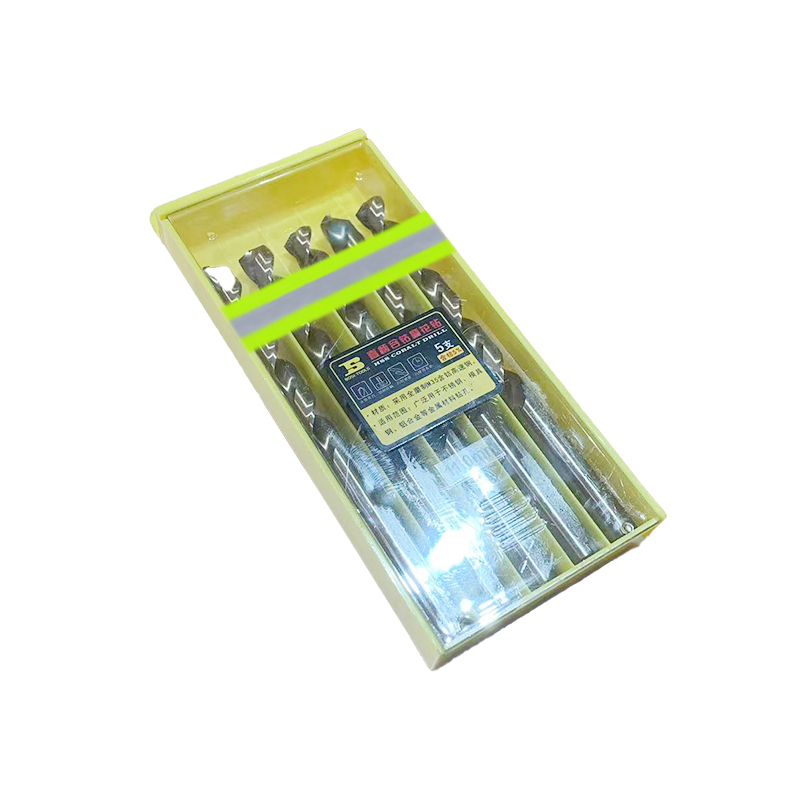 波斯(BOSI) 荧光系列直柄含钴麻花钻 11.0mm/5支 盒高清大图