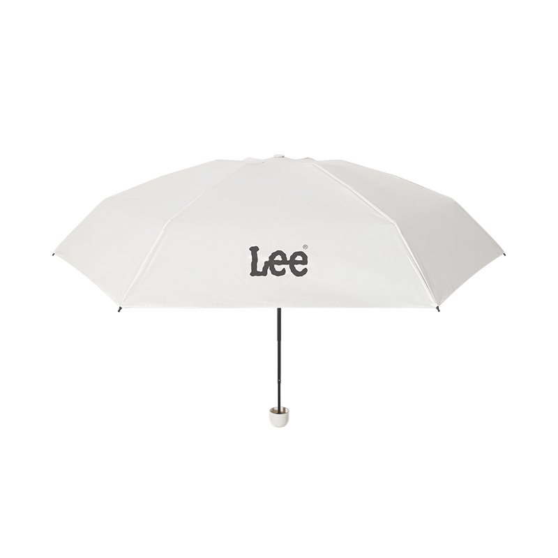 李(Lee) LE238006M五折遮阳伞 撑开直径90cm (单位:把) 米黄色高清大图