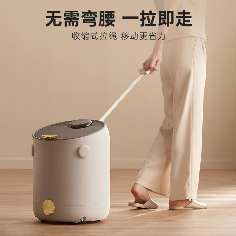 小熊足浴盆全自动按摩加热洗脚盆高深桶泡脚桶ZYP-E10K1高清大图