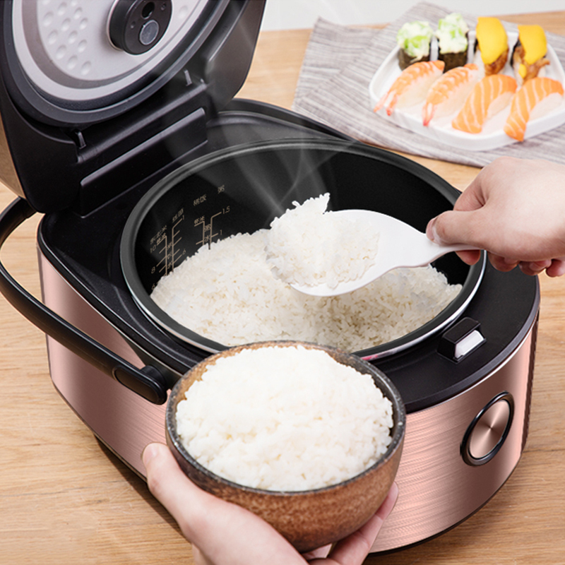 美的(Midea) 电饭煲 匠银圆灶釜智能预约功能家用4L底盘加热涡轮排气不粘涂层内胆 电饭锅FB40Easy501