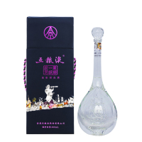 【满就送】五粮液一帆风顺 浓香型 高度白酒52度 工艺品收藏 礼品盒装酒 480ML*1瓶装