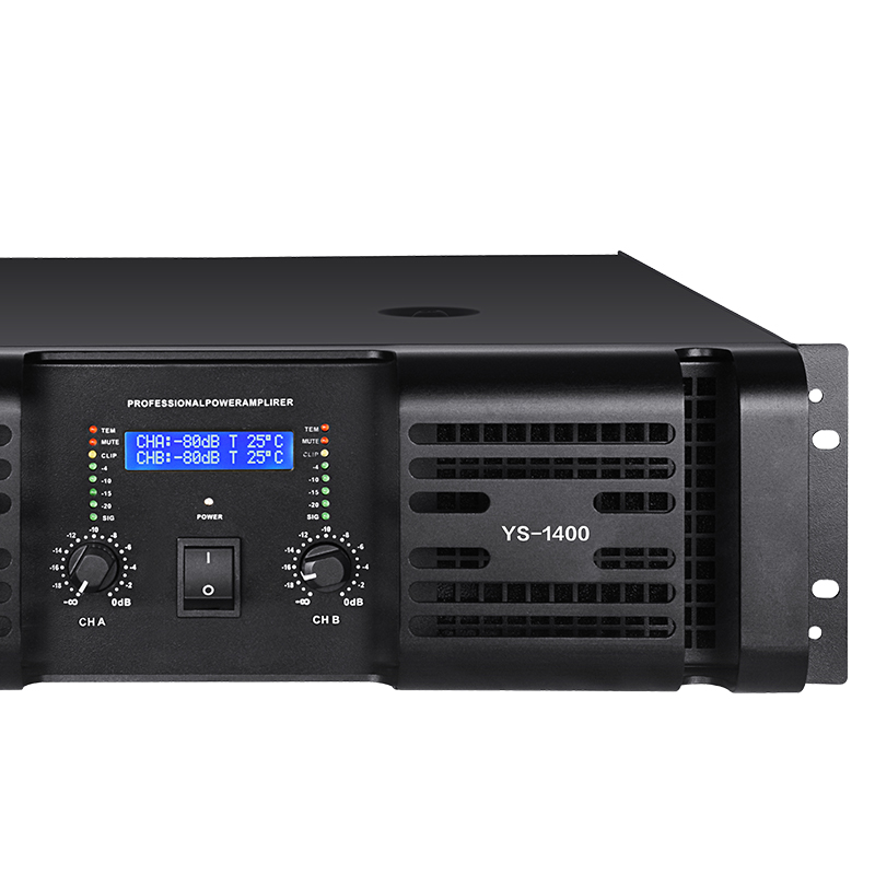 惠度(HuiDu)YS-1400专业双通道1400W*2模拟纯后级功放(销售单位:台)高清大图