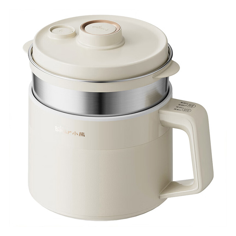 小熊电热火锅1.7L多功能智能预约清洗方便DRG-V17L1