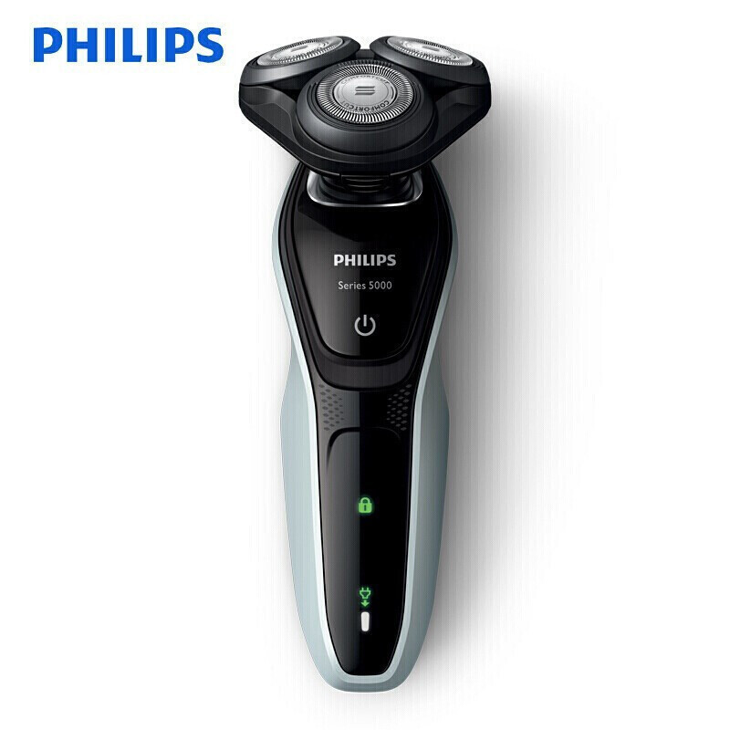 飞利浦(PHILIPS) 电动剃须刀 S5080/03 干湿两用 三刀头 剃须刀全身水洗 充电旋转式刮胡刀剃须刀充电式高清大图