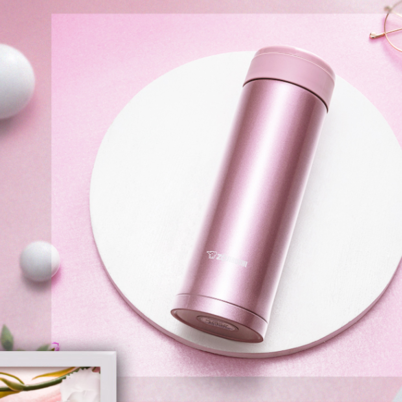 象印zojirushi保温杯smaze50进口304不锈钢双层真空保温保冷水杯500ml