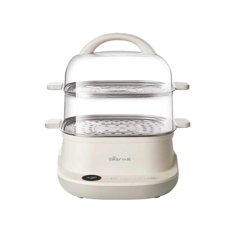 小熊多功能电蒸锅家用小型蒸汽锅多层大容量早餐机电蒸笼蒸菜神器