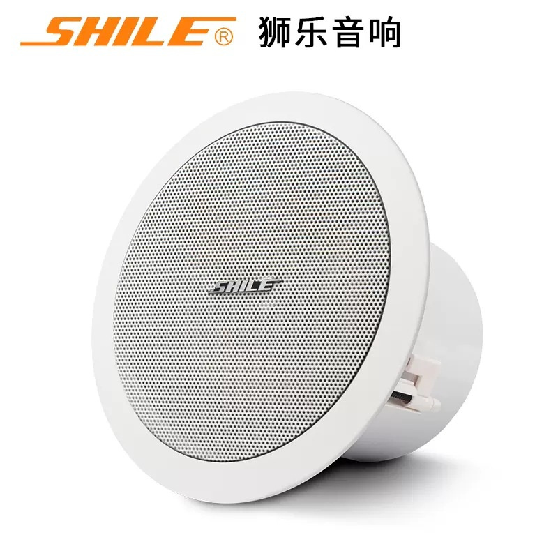 狮乐(shile) bx-206 定阻同轴吸顶喇叭6.