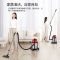 韩夫人BST-703A吸尘器家用强力大功率小型手持式静音干湿吹桶式吸尘机20L