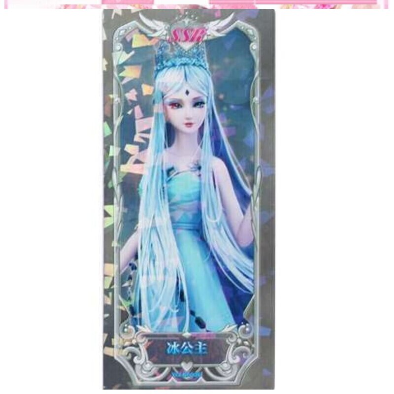 叶罗卡片丽精灵梦仙境魔法灵犀灵公主水王子王默动画片216张含闪 叶罗丽仙境灵犀卡LX001随机36张6包 其他尺寸高清大图
