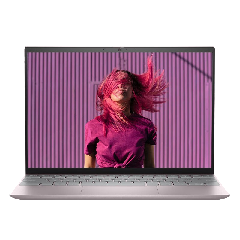 戴尔(DELL) 2023新灵越13pro13.3英寸笔记本电脑13代酷睿2.5K屏5330轻薄商务 定制 (i7-1360P 16G 2T 2.5K屏 100%高色域)粉色