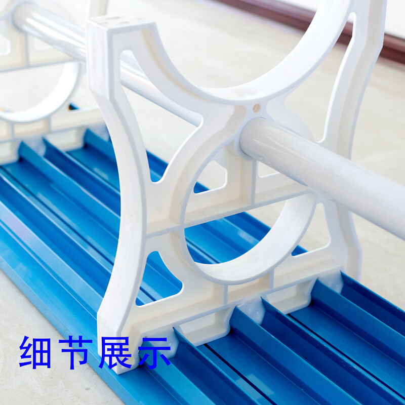 谋福 ABS塑料浴室更衣室长条凳长1.8*宽0.4*高0.45(米)咖色*/个高清大图