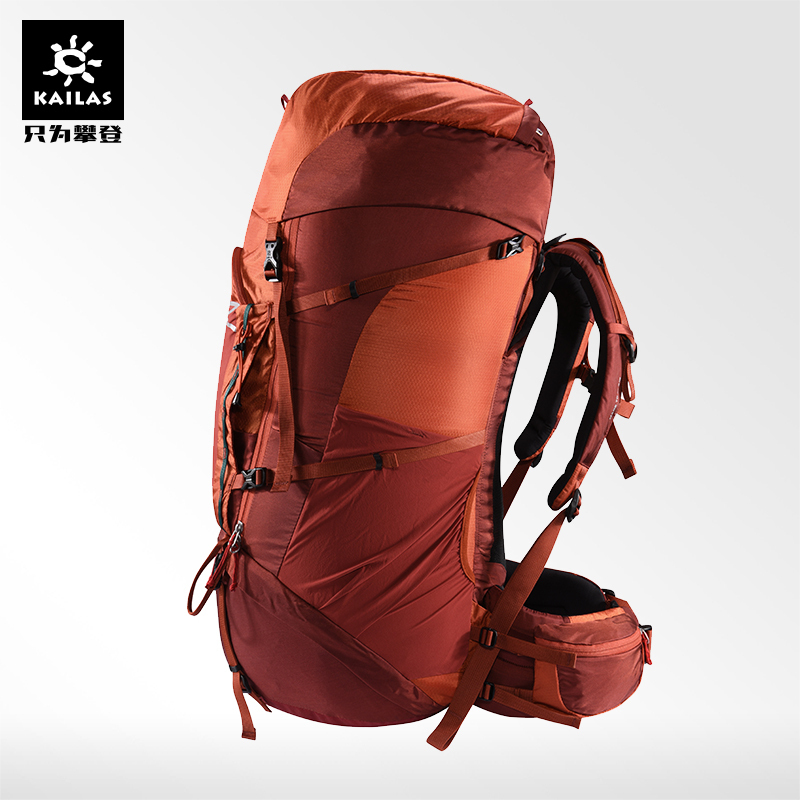 凯乐石登山包户外运动双肩包男女大容量轻量徒步背包6510l星际