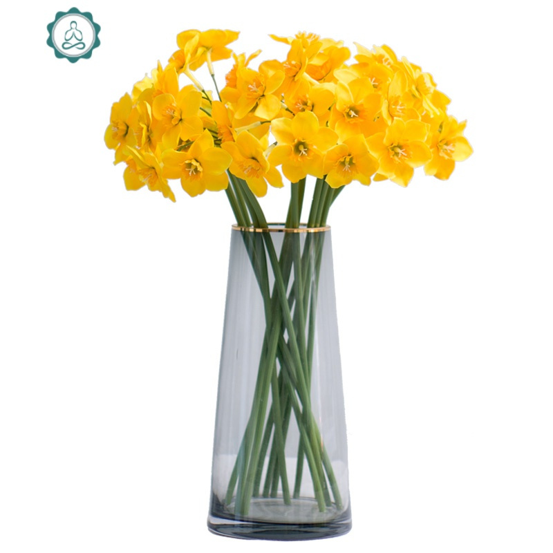 小清新水仙花仿真花束客厅桌面北欧轻奢装饰花艺塑料假花摆件绢花封后把束水仙花黄色 6支 2束效果更佳仿真植物报价 参数 图片 视频 怎么样 问答 苏宁易购