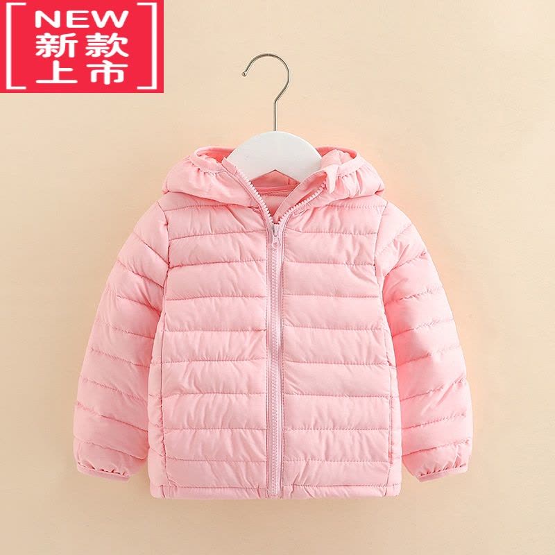 可莉允宝宝连帽棉服2022冬装新款男童女童童装儿童外套xn-0212图片