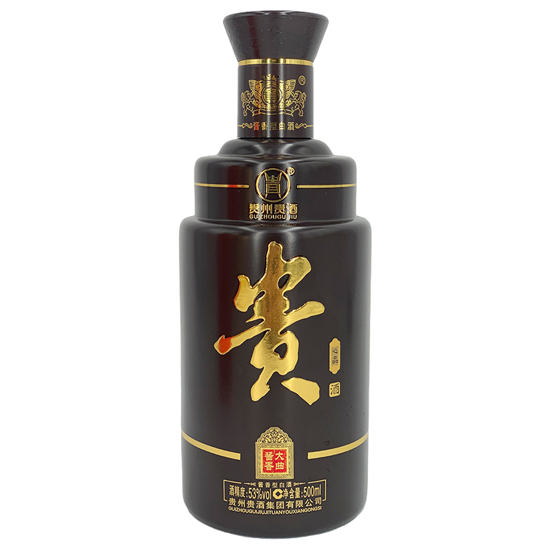 贵酒 53度 酱香型(原贵阳酒厂) 贵州贵酒 心品 500mlx6瓶
